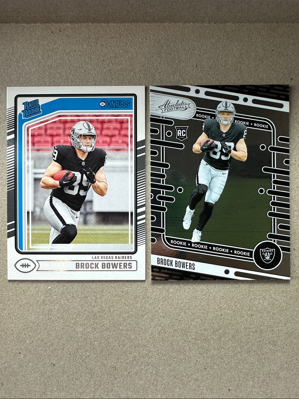 6 Rookies of Brock Bowers w/ Franchise Foundations +Jeanty/Bech Rookies + Crosby - Picture 13 of 16